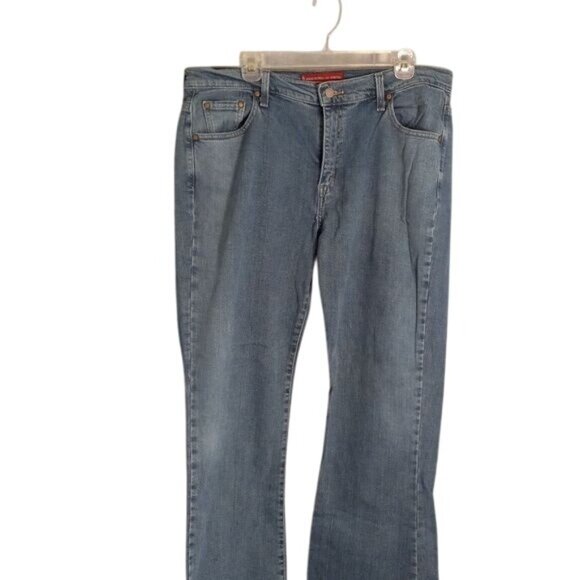 Levis 515 Jeans 16S Womens 38 x 31 Nouveau Boot Cut Stretch Blue Vintage 2004 - Picture 2 of 15